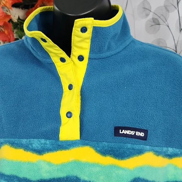 Lands' End Heritage Fleece Pullover - Picture 4 of 9